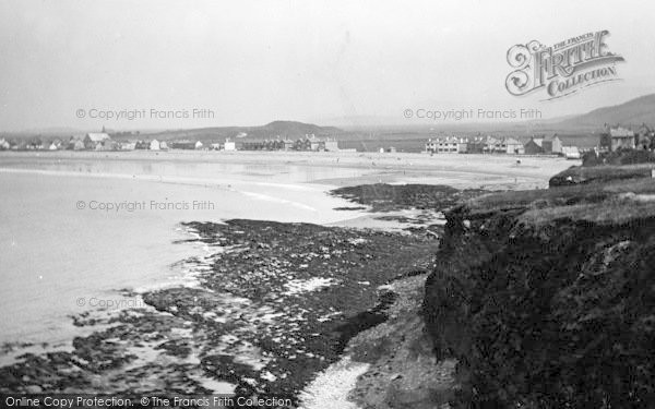 Photo of Borth, From Borth Head 1930