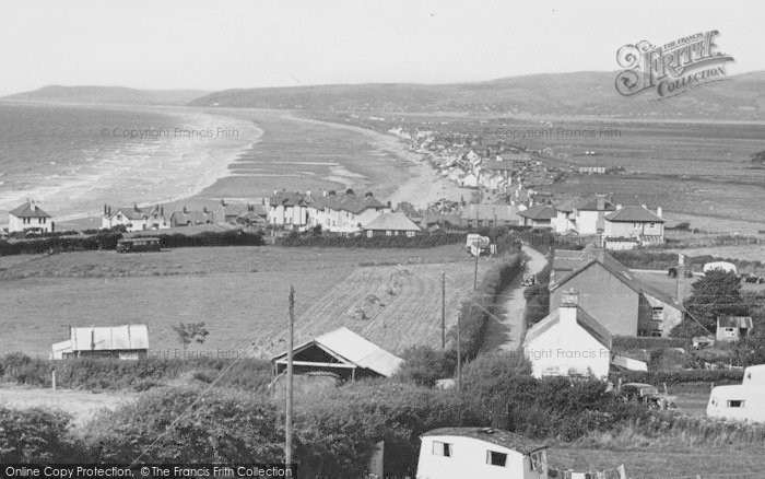 Photo of Borth, General View c.1955