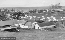 General View From Brynowen Farm c.1950, Borth