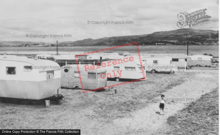 Photo of Borth, Golden Sands Caravan Site c.1960