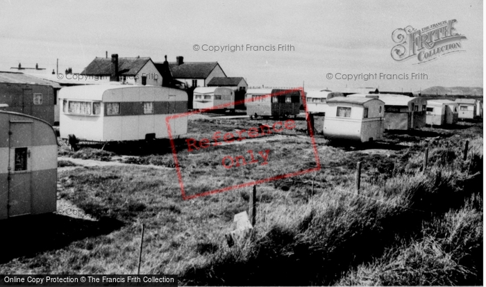 Photo of Borth, Golden Sands Caravan Site c.1960
