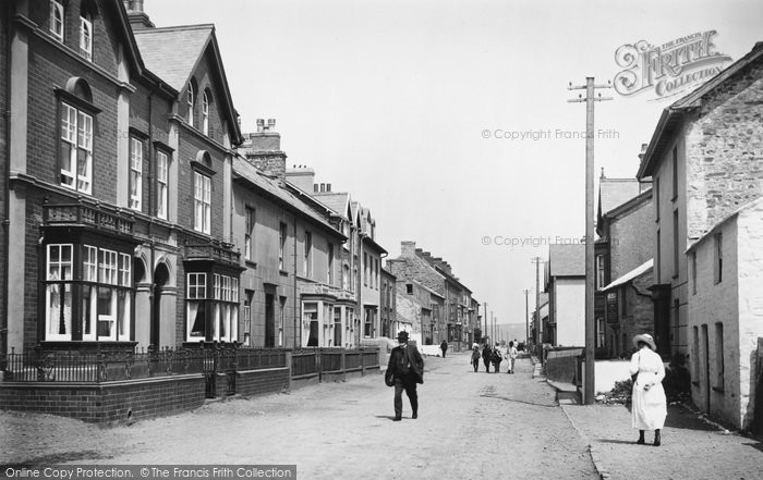 Photo of Borth, High Street 1921