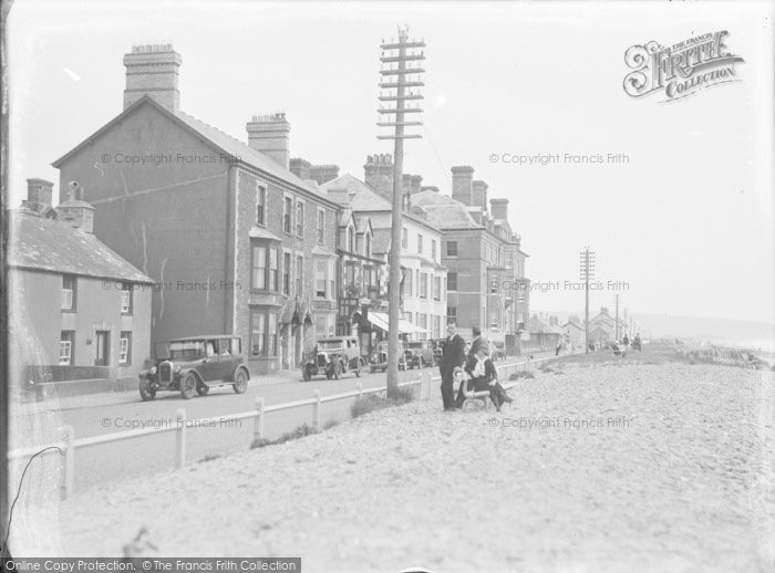 Photo of Borth, High Street c.1933