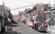 High Street c.1960, Borth