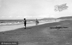 Looking At The Waves c.1955, Borth