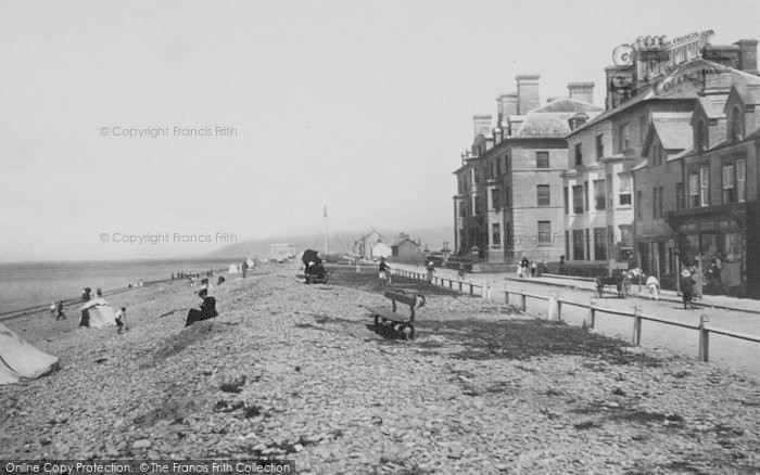 Photo of Borth, Parade And Beach 1899