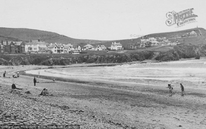 Photo of Borth, The Beach 1949