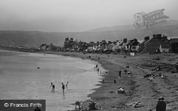 The Beach c.1933, Borth