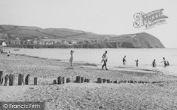 The Beach c.1950, Borth