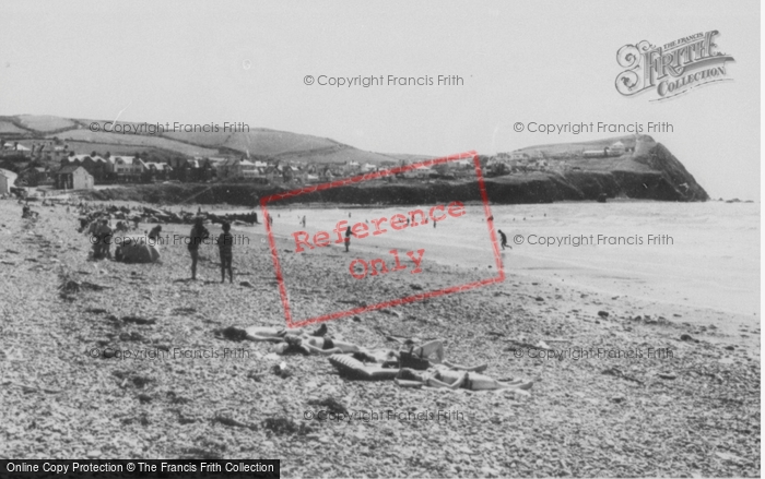 Photo of Borth, The Beach c.1965