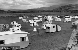 The Caravan Site c.1955, Borth