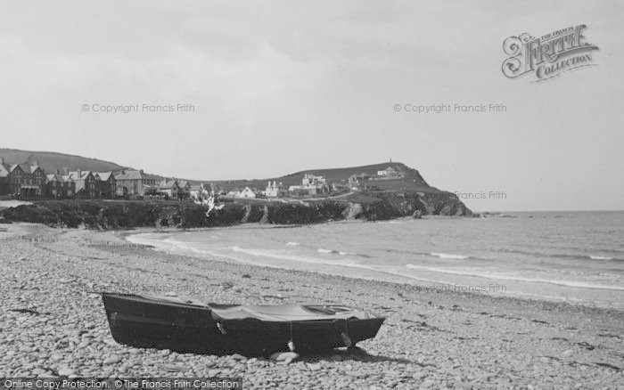 Photo of Borth, The Cliff 1938