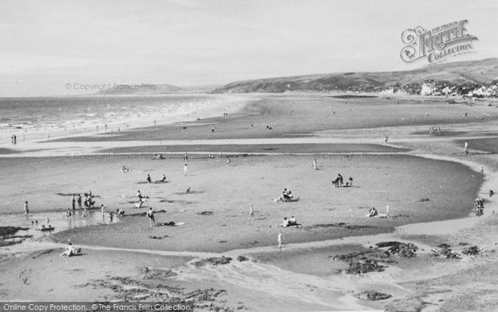 Photo of Borth, The Sands c.1960