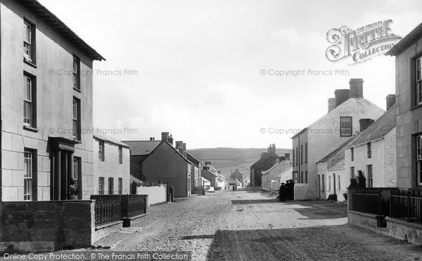 Photo of Borth, The Village 1895