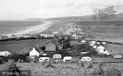 The Village c.1955, Borth