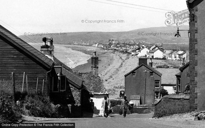 Photo of Borth, Upper Borth c.1955