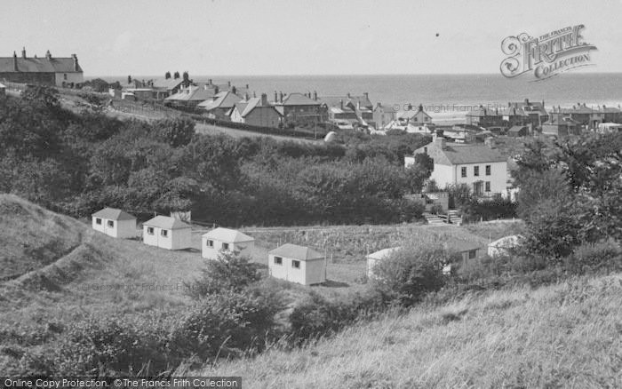 Photo of Borth, View From Brynowen Farm c.1950