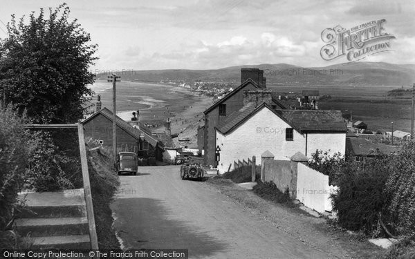 Photo of Borth, View From Clarach Road c.1955