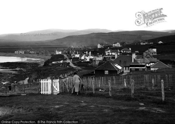 Photo of Borth, View From Cliff Walk 1936