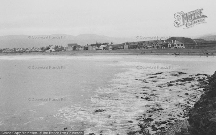 Photo of Borth, View From Cliffs 1949