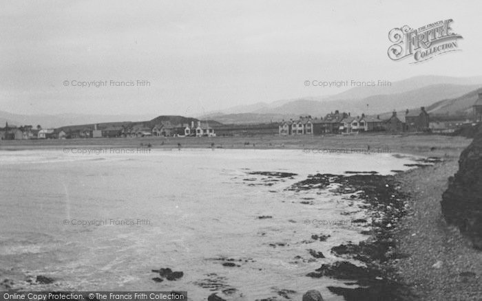 Photo of Borth, View From Cliffs 1949
