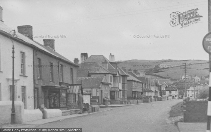 Photo of Borth, View Looking South c.1950