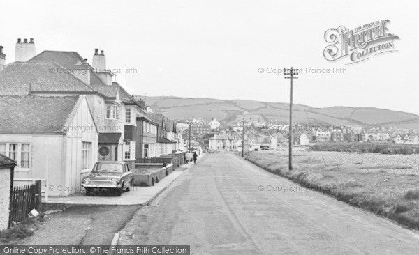 Photo of Borth, Village c.1955