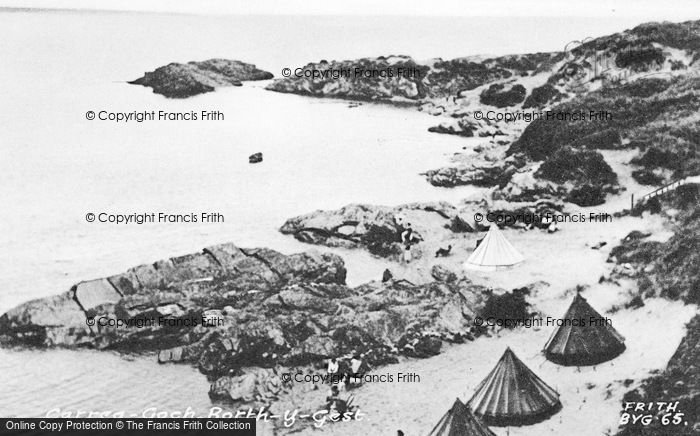 Photo of Borth Y Gest, Garreg Goch c.1955
