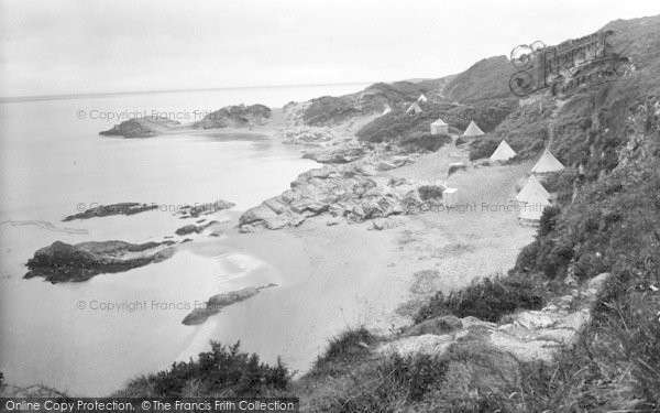 Photo of Borth Y Gest, Garreg Goch Cove 1925