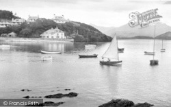 The Harbour c.1955, Borth-Y-Gest