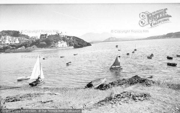 Photo of Borth Y Gest, The Harbour c.1955