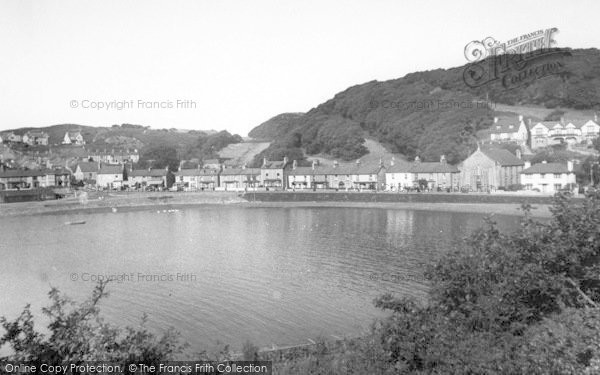Photo of Borth Y Gest, The Harbour c.1955