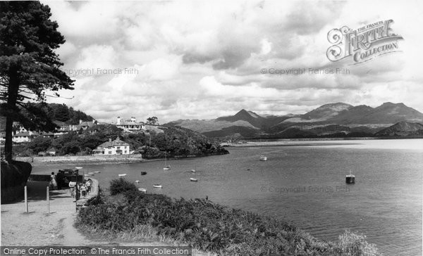 Photo of Borth Y Gest, The Harbour c.1960