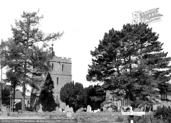 Photo of Bosbury, Church Tower And Churchyard c.1960