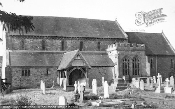 Photo of Bosbury, The Church c.1960