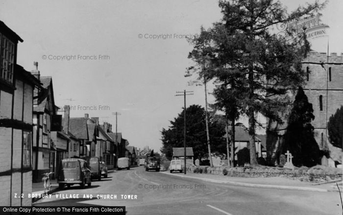 Photo of Bosbury, Village And Church Tower c.1960