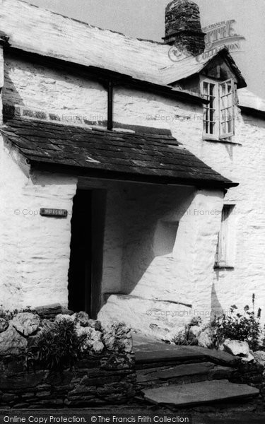 Photo of Boscastle, 14th Century Cottage c.1960