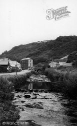 Bridge And Stream  c.1960, Boscastle