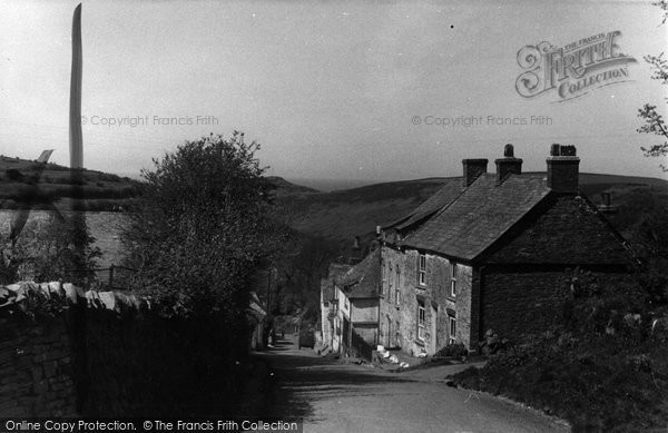 Photo of Boscastle, Fore Street c.1955