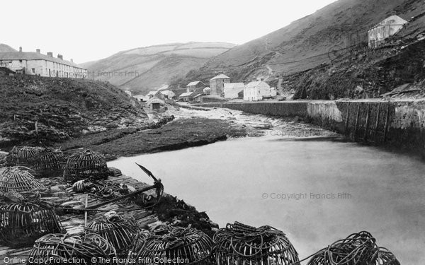 Photo of Boscastle, Harbour 1894