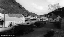 Old Storehouse And The Harbour  c.1960, Boscastle