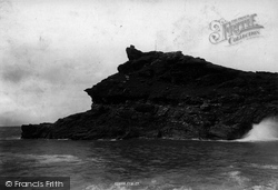 Profile Rock 1894, Boscastle