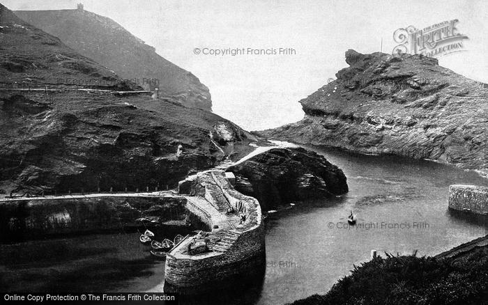 Photo of Boscastle, The Harbour 1894