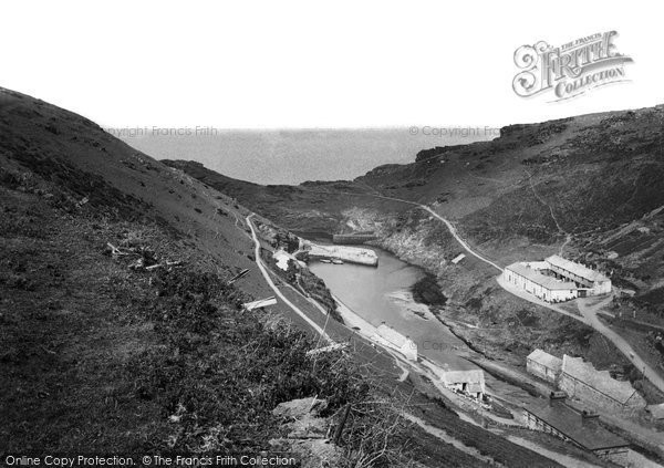 Photo of Boscastle, The Harbour 1894