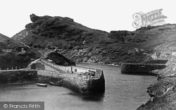 The Harbour And Profile Rock 1914, Boscastle
