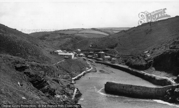 Photo of Boscastle, The Harbour c.1955