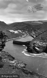 The Harbour c.1955, Boscastle