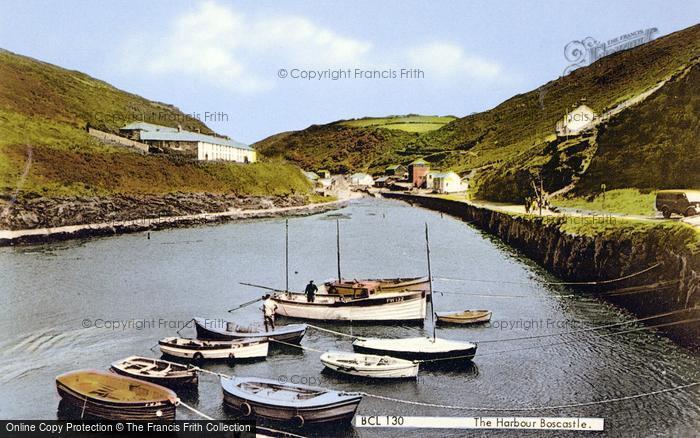 Photo of Boscastle, The Harbour c.1960