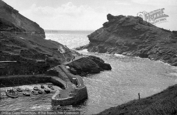 Photo of Boscastle, The Harbour c.1961