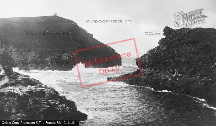 Photo of Boscastle, The Harbour Mouth c.1930